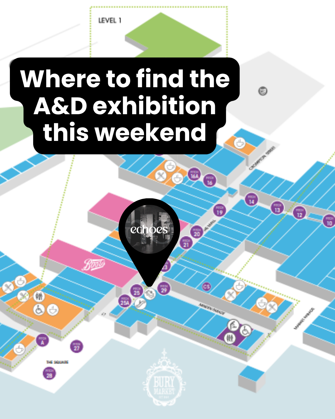 Ad exhibition map