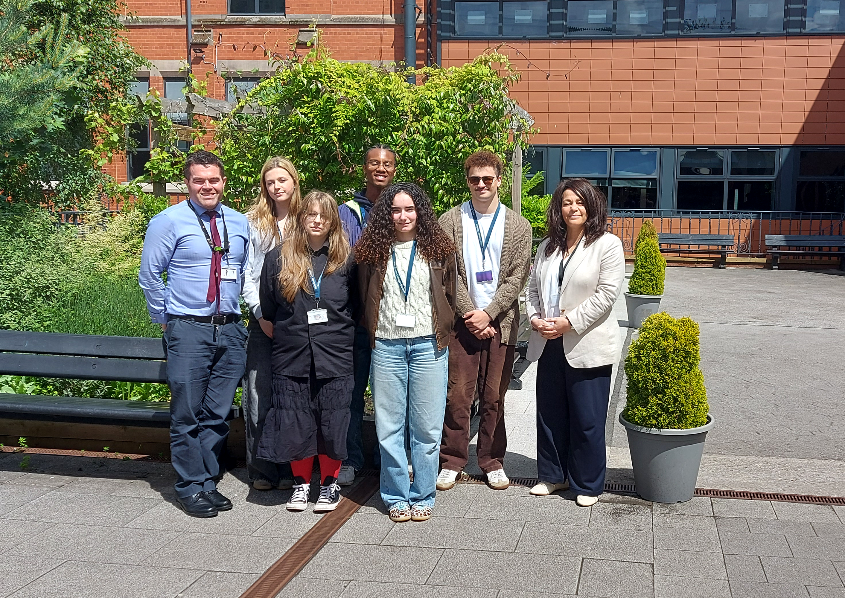 Oxbridge students with carina and craig